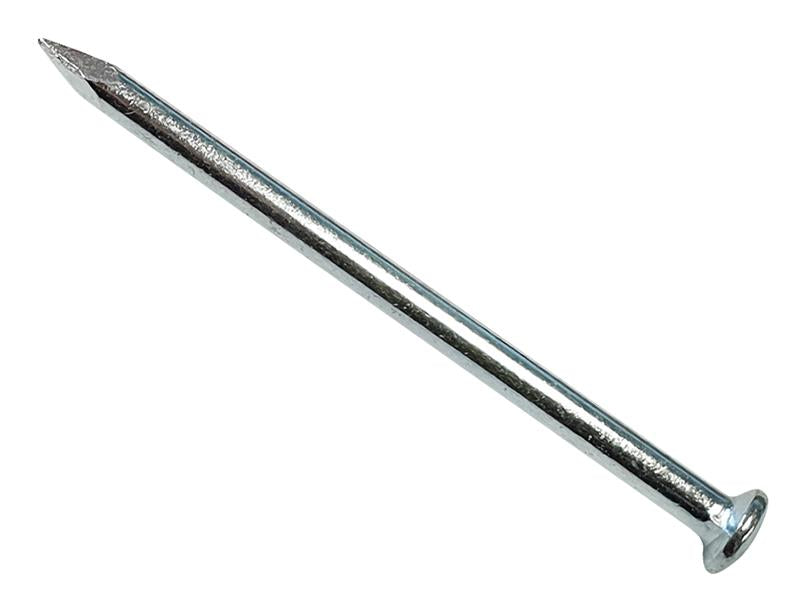 Don Quichotte Medium Gauge Masonry Nail, Zinc Galv. 3.0 x 80mm (Box 100), ForgeFix