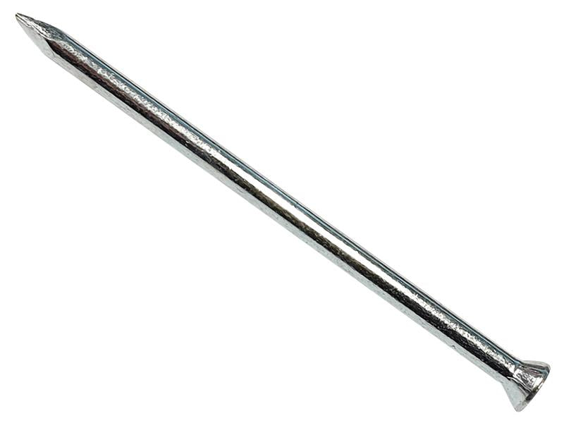 Don Quichotte Heavy Gauge Masonry Nail, Zinc Galv. 3.5 x 75mm (Box 100), ForgeFix