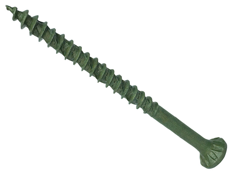 ForgeFast TORX® Compatible Decking Screws CSK Green 4.5x60 T25 Tub 500, ForgeFix