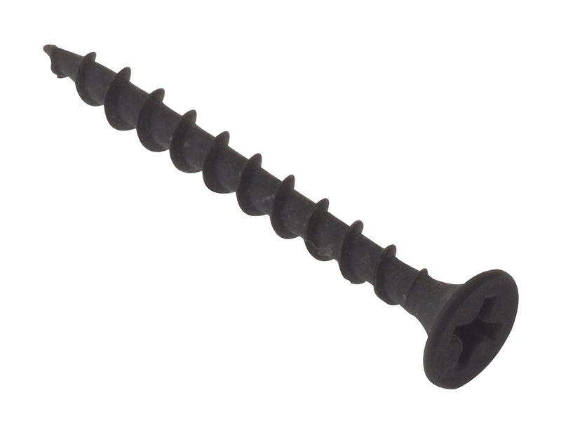 Drywall Screw Phillips Bugle Head SCT Black Phosp 4.2 x 100mm Bulk 500, ForgeFix