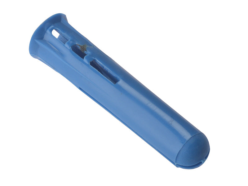 Plastic Wall Plug Blue No.12-14 Box 1000, ForgeFix