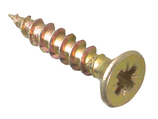 Multi-Purpose Pozi Compatible Screw CSK ST ZYP 3.0 x 17mm Box 200, ForgeFix