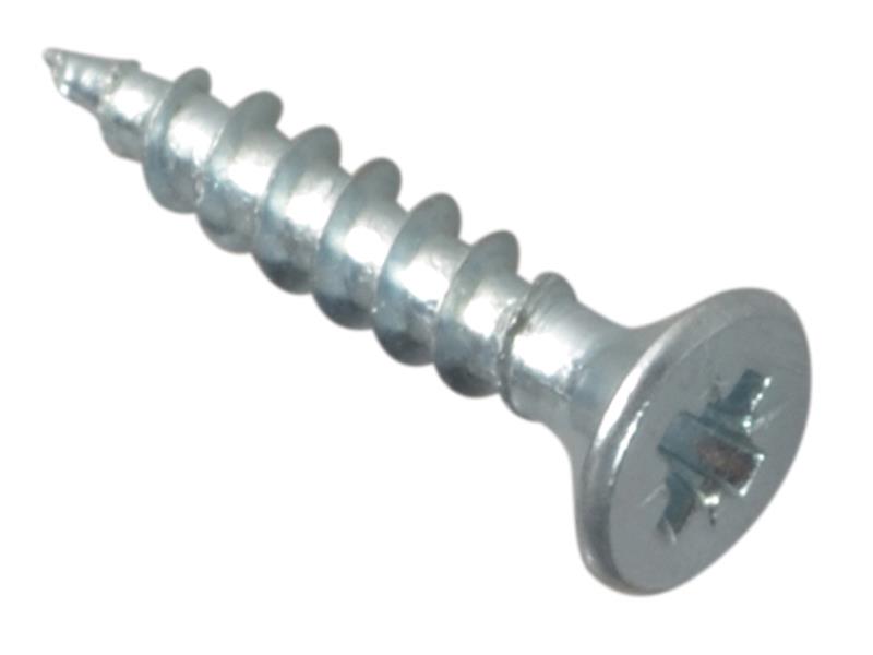 Multi-Purpose Pozi Compatible Screw CSK ST ZP 3.5 x 15mm Box 200, ForgeFix