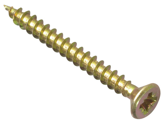 Multi-Purpose Pozi Compatible Screw CSK ST ZYP 4.0 x 40mm Box 200, ForgeFix