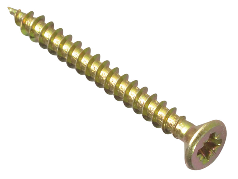 Multi-Purpose Pozi Compatible Screw CSK ST ZYP 4.5 x 40mm Box 200, ForgeFix