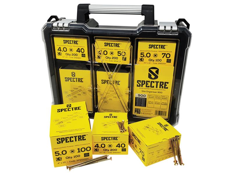 Spectre™ Site Organiser 900 Piece, ForgeFix