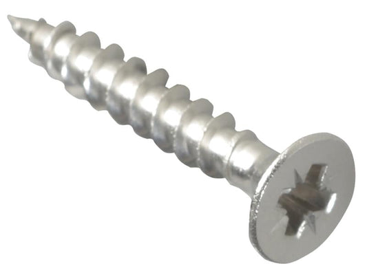 Multi-Purpose Pozi Compatible Screw CSK ST S/Steel 4.0 x 25mm Box 200, ForgeFix