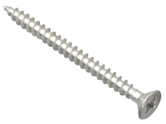 Multi-Purpose Pozi Compatible Screw CSK ST S/Steel 5.0 x 60mm Box 100, ForgeFix