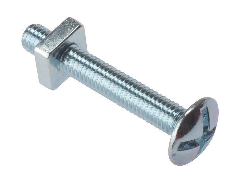 Roofing Bolt ZP M8 x 120mm Bag 10, ForgeFix