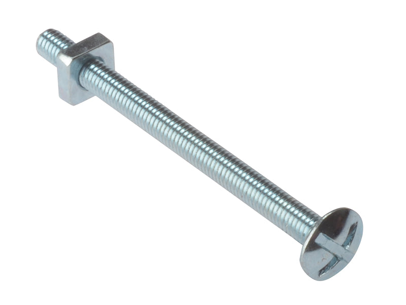 Roofing Bolt ZP M6 x 60mm Bag 25, ForgeFix