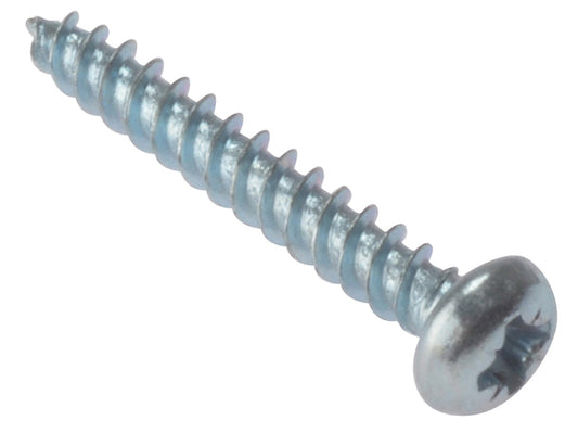 General Purpose Pozi Compatible Screw Round Head TT ZP 2in x 8 Box 200, ForgeFix