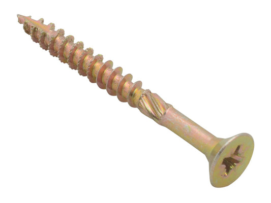 Spectre™ Pozi Compatible Wood Screw CSK ZYP 5.0 x 50mm Tub 600, ForgeFix