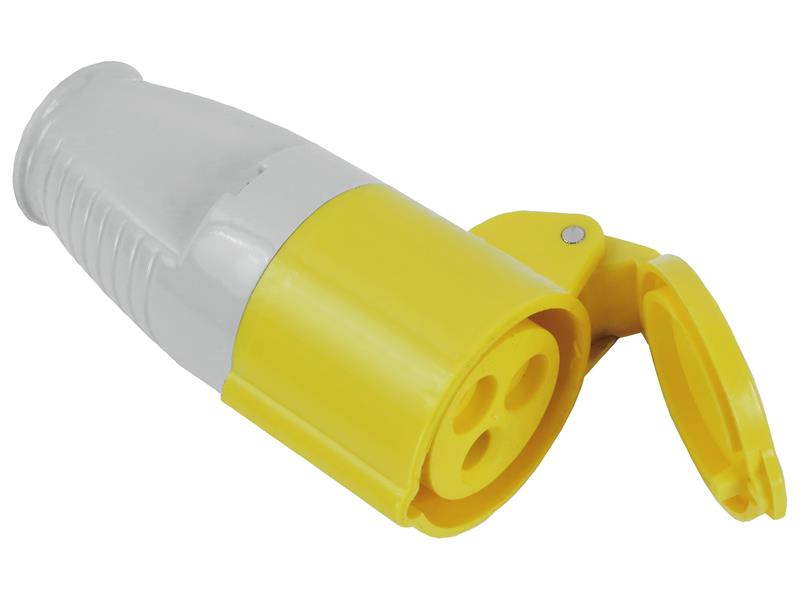 Yellow Socket 16A 110V, Faithfull Power Plus