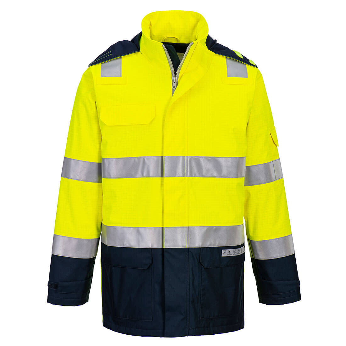 Bizflame Rain+ Hi-Vis Light Arc Jacket, Morgans PW