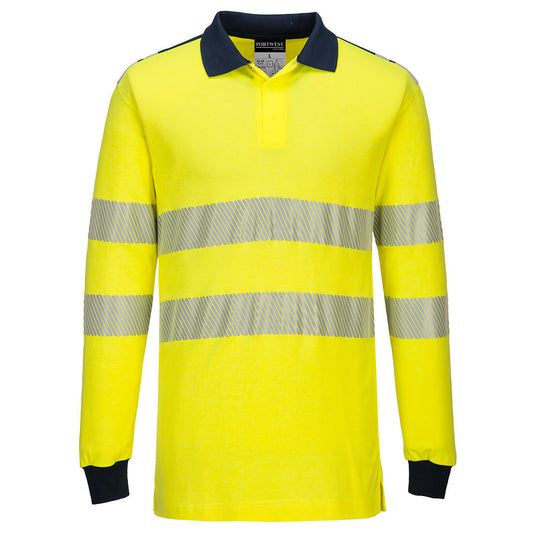 PW3 Flame Resistant Hi-Vis Polo Shirt, Morgans PW