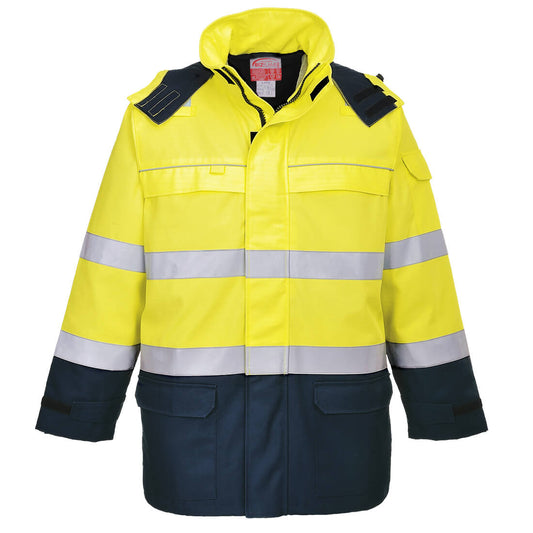 Bizflame Rain+ Hi-Vis Arc Jacket, Morgans PW