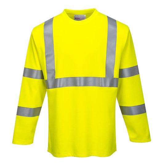 FR Hi-Vis Long Sleeve T-Shirt, Morgans PW