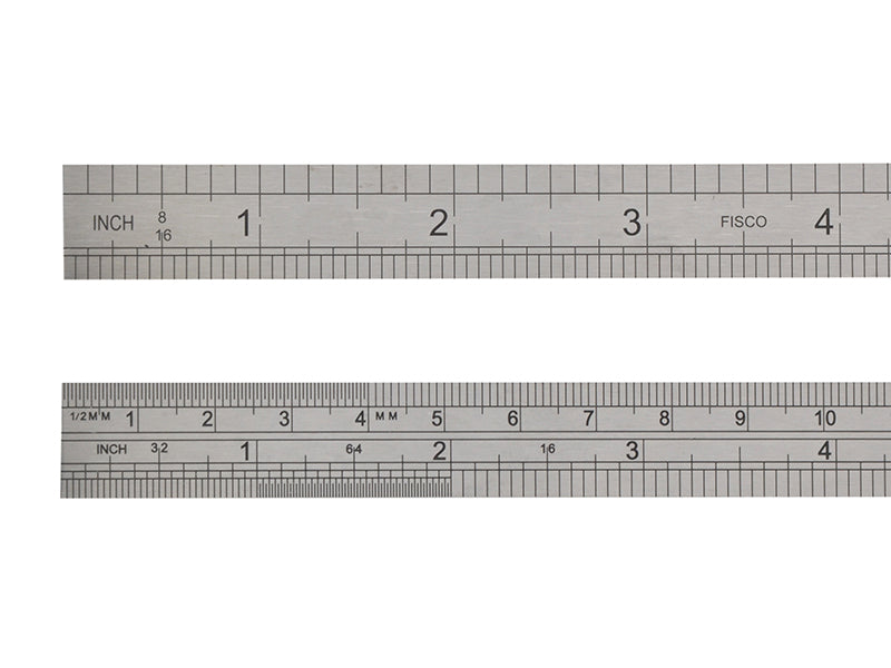 706S Stainless Steel Rule 150mm / 6in, Fisco