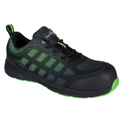 Portwest Compositelite Ogwen Low Cut Trainer S1P, Morgans PW