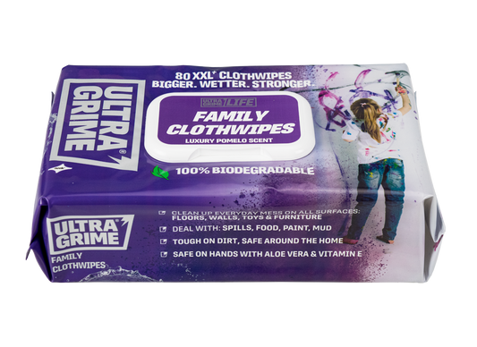 Ultra Grime Family Wipes 80 Pack, MorgansOsw