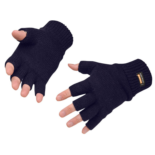 Insulated Fingerless Knit Glove, Morgans PW