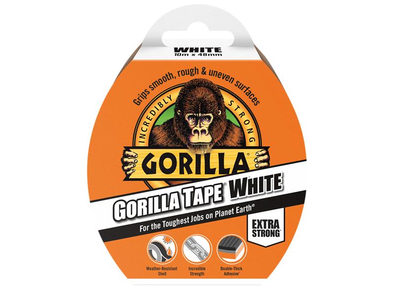 Gorilla Tape® 48mm x 10m White, Gorilla Glue