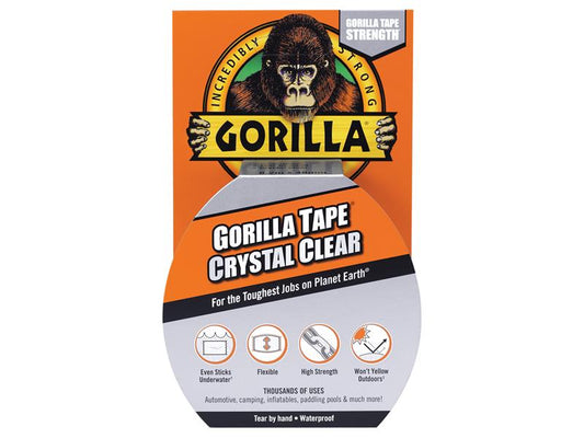 Gorilla Tape® 48mm x 8.2m Crystal Clear, Gorilla Glue