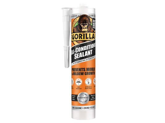 Gorilla All Condition Sealant Clear 295ml, Gorilla Glue