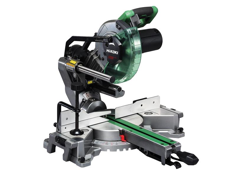 C8FSHG Sliding Compound Mitre Saw 216mm 1100W 240V, HiKOKI