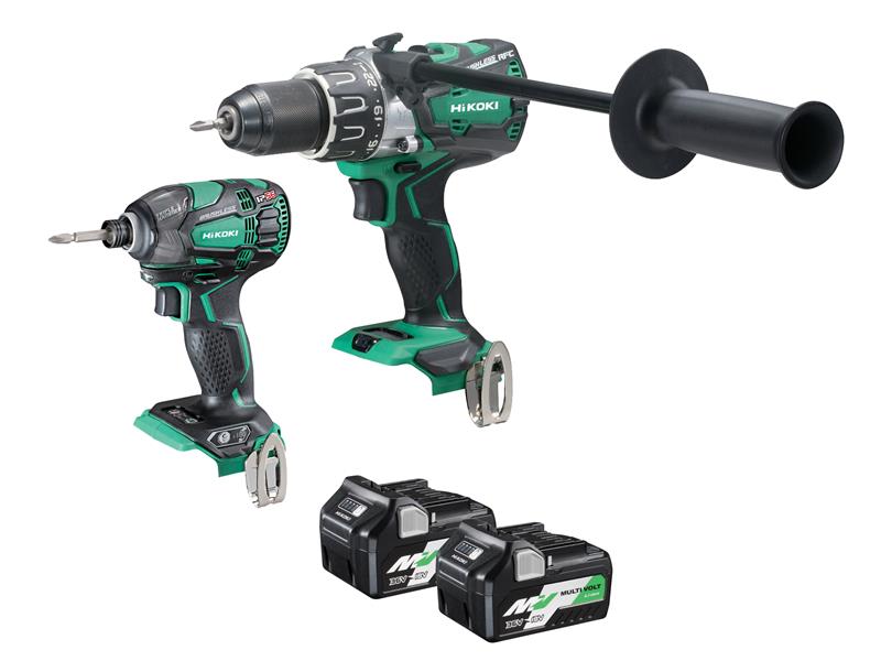 KC18DPLJAZ Twin Pack 18V 2 x Multi Volt Li-ion, HiKOKI