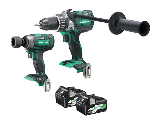 KC18DPLJBZ Twin Pack 18V 2 x Multi Volt Li-ion, HiKOKI