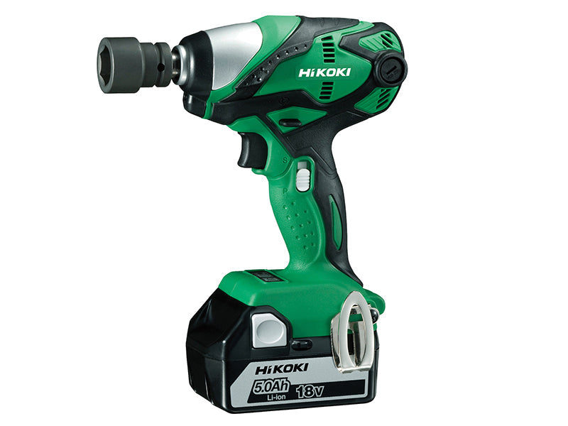 WR18DSDL/JJ Impact Wrench 18V 2 x 5.0Ah Li-ion, HiKOKI