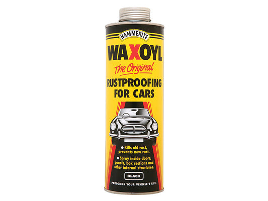 Waxoyl Black Schutz 1 Litre, Hammerite