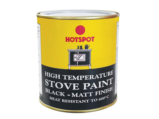 Stove Paint Matt Black 500ml, Hotspot