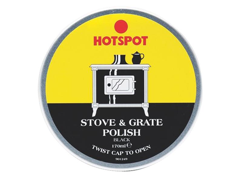 Black Stove & Grate Polish Tin 170g, Hotspot