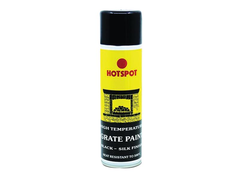 Spray Grate Paint Silk Black 450ml, Hotspot