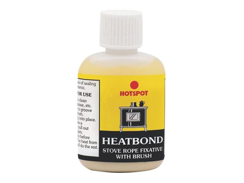 Heatbond Stove Rope Fixative Bottle with Brush 30ml, Hotspot