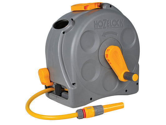 2415 25m 2-in-1 Compact Hose Reel + 25m of Starter Hose, Hozelock