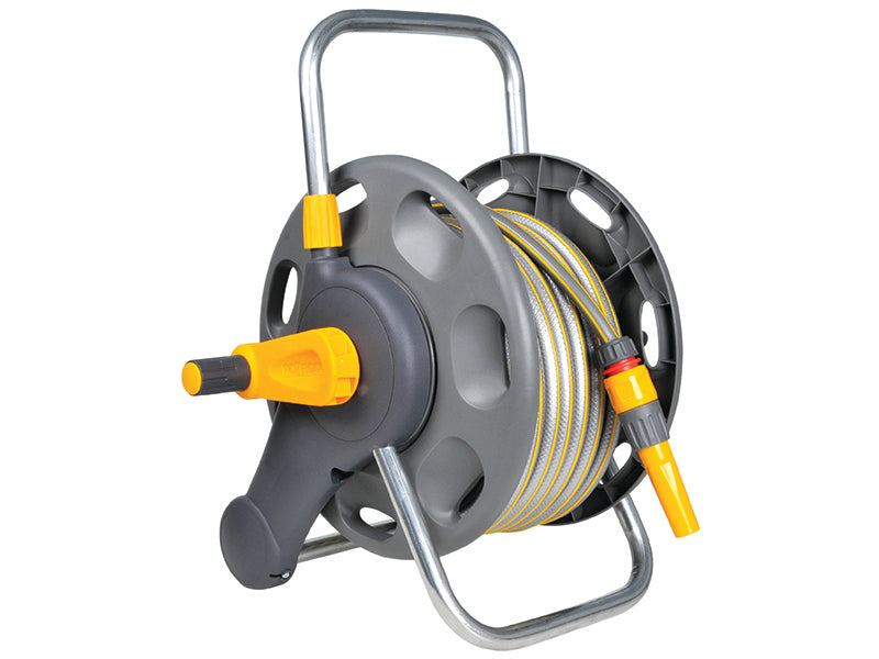 2431 Assembled Hose Reel & 25m of 12.5mm Hose, Hozelock