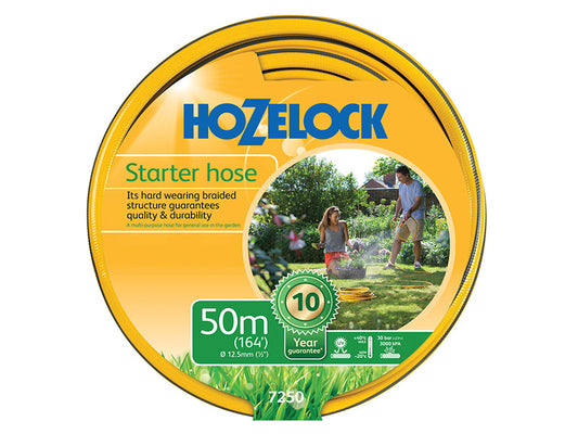 7250 Starter Hose 50m 12.5mm (1/2in) Diameter, Hozelock