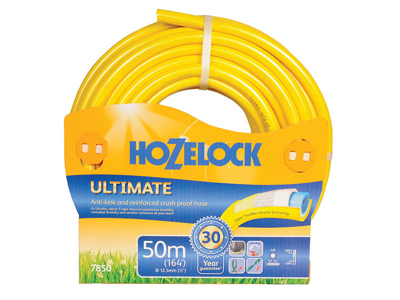 7850 Ultimate Hose 50m 12.5mm (1/2in) Diameter, Hozelock