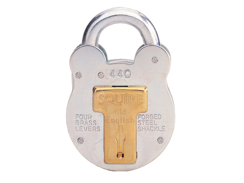 440KA Old English Padlock with Steel Case 51mm Keyed, Squire