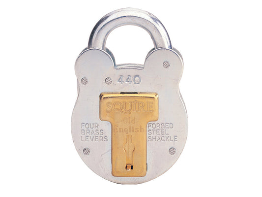 440KA Old English Padlock with Steel Case 51mm Keyed, Squire