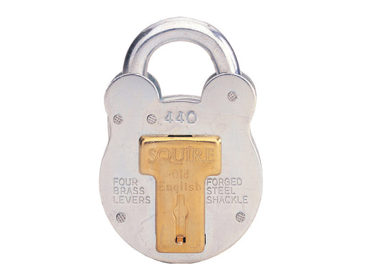 440 Old English Padlock with Steel Case 51mm, Squire