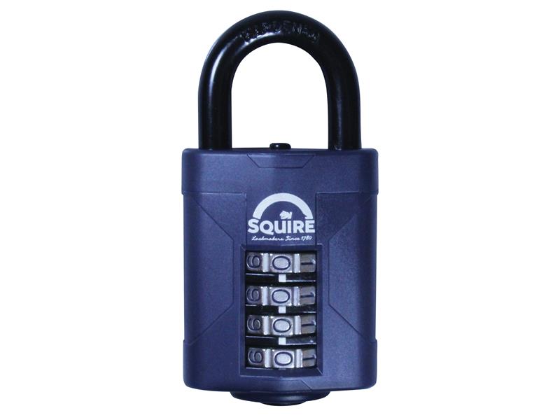 CP50 Combination Padlock 4-Wheel 50mm, Squire