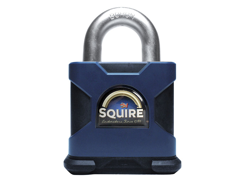 SS80S Stronghold Solid Steel Padlock 80mm CEN6 Boxed, Squire