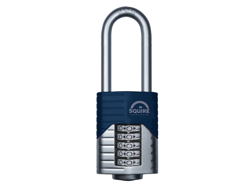 Vulcan Long Boron Shackle Combination Padlock 60mm, Squire