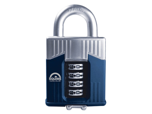 Warrior High-Security Open Shackle Combination Padlock 55mm, Squire