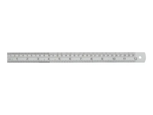 X706-S Stainless Steel Rule 150mm/6in, Hultafors