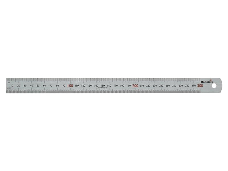 STL 300 Stainless Steel Ruler 300mm, Hultafors